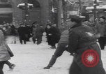 Image of Paris snowball fight WW2 Paris France, 1944, second 6 stock footage video 65675080048