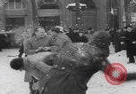 Image of Paris snowball fight WW2 Paris France, 1944, second 10 stock footage video 65675080048