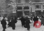 Image of Paris snowball fight WW2 Paris France, 1944, second 12 stock footage video 65675080048