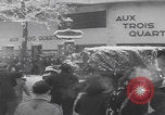 Image of Paris snowball fight WW2 Paris France, 1944, second 24 stock footage video 65675080048