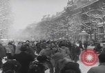 Image of Paris snowball fight WW2 Paris France, 1944, second 32 stock footage video 65675080048
