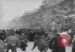 Image of Paris snowball fight WW2 Paris France, 1944, second 35 stock footage video 65675080048