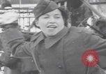 Image of Paris snowball fight WW2 Paris France, 1944, second 36 stock footage video 65675080048