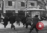 Image of Paris snowball fight WW2 Paris France, 1944, second 38 stock footage video 65675080048