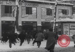 Image of Paris snowball fight WW2 Paris France, 1944, second 39 stock footage video 65675080048