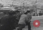 Image of Paris snowball fight WW2 Paris France, 1944, second 46 stock footage video 65675080048
