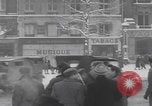 Image of Paris snowball fight WW2 Paris France, 1944, second 51 stock footage video 65675080048
