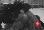 Image of Paris snowball fight WW2 Paris France, 1944, second 60 stock footage video 65675080048