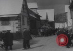 Image of French refugees winter snow France, 1944, second 5 stock footage video 65675080049