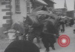 Image of French refugees winter snow France, 1944, second 9 stock footage video 65675080049