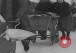 Image of French refugees winter snow France, 1944, second 30 stock footage video 65675080049