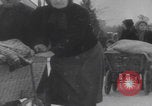 Image of French refugees winter snow France, 1944, second 32 stock footage video 65675080049