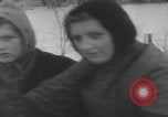Image of French refugees winter snow France, 1944, second 38 stock footage video 65675080049