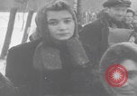 Image of French refugees winter snow France, 1944, second 62 stock footage video 65675080049