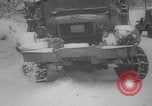 Image of US military vehicles icy roads WW2 Belgium, 1944, second 35 stock footage video 65675080052