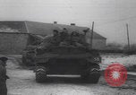 Image of US military vehicles icy roads WW2 Belgium, 1944, second 59 stock footage video 65675080052