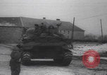 Image of US military vehicles icy roads WW2 Belgium, 1944, second 60 stock footage video 65675080052