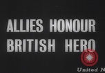 Image of Admiral Bertram Ramsey funeral WW2 Europe, 1945, second 5 stock footage video 65675080053