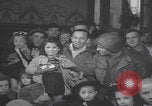 Image of Christmas party orphans Montecatini Italy Montecatini Italy, 1944, second 36 stock footage video 65675080060