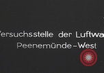 Image of Junkers 52 test flight Peenemunde Germany, 1941, second 7 stock footage video 65675080061