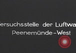 Image of test flight Junkers Ju-52 Peenemunde Germany, 1941, second 5 stock footage video 65675080062