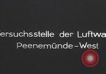 Image of test flight Junkers Ju-52 Peenemunde Germany, 1941, second 8 stock footage video 65675080062