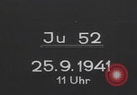 Image of test flight Junkers Ju-52 Peenemunde Germany, 1941, second 9 stock footage video 65675080062