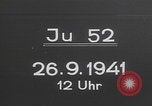 Image of Junkers Ju-52 Peenemunde Germany, 1941, second 8 stock footage video 65675080064