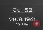 Image of Junkers Ju-52 Peenemunde Germany, 1941, second 10 stock footage video 65675080064