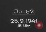 Image of Junkers Ju-52 JATO assist take off Peenemunde Germany, 1941, second 8 stock footage video 65675080065