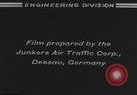 Image of Junkers F 13 passenger plane takeoff Berlin Germany, 1923, second 8 stock footage video 65675080066