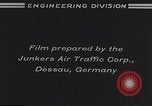 Image of Junkers F 13 passenger plane takeoff Berlin Germany, 1923, second 11 stock footage video 65675080066