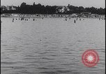 Image of Lake Balaton bathers Lake Balaton Hungary, 1923, second 23 stock footage video 65675080073