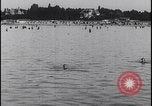 Image of Lake Balaton bathers Lake Balaton Hungary, 1923, second 26 stock footage video 65675080073