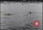 Image of Lake Balaton bathers Lake Balaton Hungary, 1923, second 27 stock footage video 65675080073