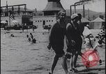Image of Lake Balaton bathers Lake Balaton Hungary, 1923, second 45 stock footage video 65675080073