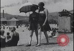 Image of Lake Balaton bathers Lake Balaton Hungary, 1923, second 49 stock footage video 65675080073