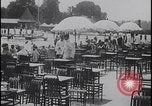 Image of Lake Balaton bathers Lake Balaton Hungary, 1923, second 51 stock footage video 65675080073