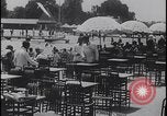 Image of Lake Balaton bathers Lake Balaton Hungary, 1923, second 52 stock footage video 65675080073