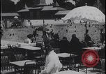 Image of Lake Balaton bathers Lake Balaton Hungary, 1923, second 58 stock footage video 65675080073