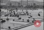 Image of Lake Balaton bathers Lake Balaton Hungary, 1923, second 60 stock footage video 65675080073