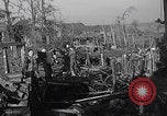 Image of US soldiers Gressenich Germany ruins WW2 Gressenich Germany, 1944, second 22 stock footage video 65675080084