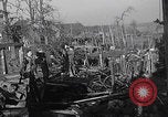 Image of US soldiers Gressenich Germany ruins WW2 Gressenich Germany, 1944, second 23 stock footage video 65675080084