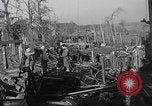 Image of US soldiers Gressenich Germany ruins WW2 Gressenich Germany, 1944, second 27 stock footage video 65675080084