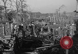 Image of US soldiers Gressenich Germany ruins WW2 Gressenich Germany, 1944, second 32 stock footage video 65675080084