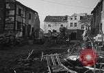 Image of US soldiers Gressenich Germany ruins WW2 Gressenich Germany, 1944, second 42 stock footage video 65675080084