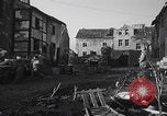 Image of US soldiers Gressenich Germany ruins WW2 Gressenich Germany, 1944, second 47 stock footage video 65675080084