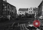 Image of US soldiers Gressenich Germany ruins WW2 Gressenich Germany, 1944, second 50 stock footage video 65675080084