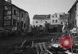 Image of US soldiers Gressenich Germany ruins WW2 Gressenich Germany, 1944, second 51 stock footage video 65675080084