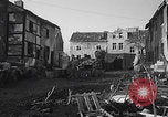 Image of US soldiers Gressenich Germany ruins WW2 Gressenich Germany, 1944, second 52 stock footage video 65675080084
